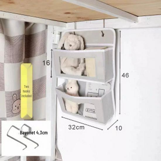 Multifunktionaler Hängeorganizer für den Nachttisch im Wohnheim: Schreibwaren, Kosmetik und Kleiderschrankaufbewahrung