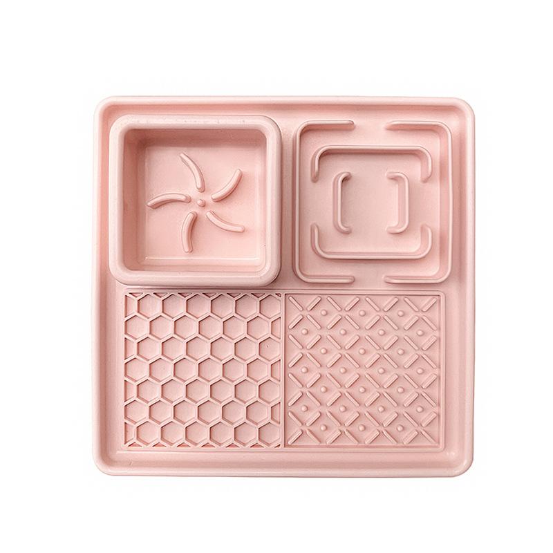 

Новая посуда для домашних питомцев, собак и кошек, миска против удушья, пищевой органосиликон, присоска, многофункциональный коврик для медленного кормления, коврик для вылизывания для собак