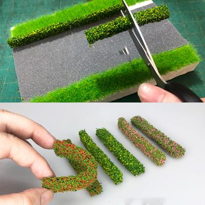 Fence Model Grass 8PCS Building Model DIY Materials