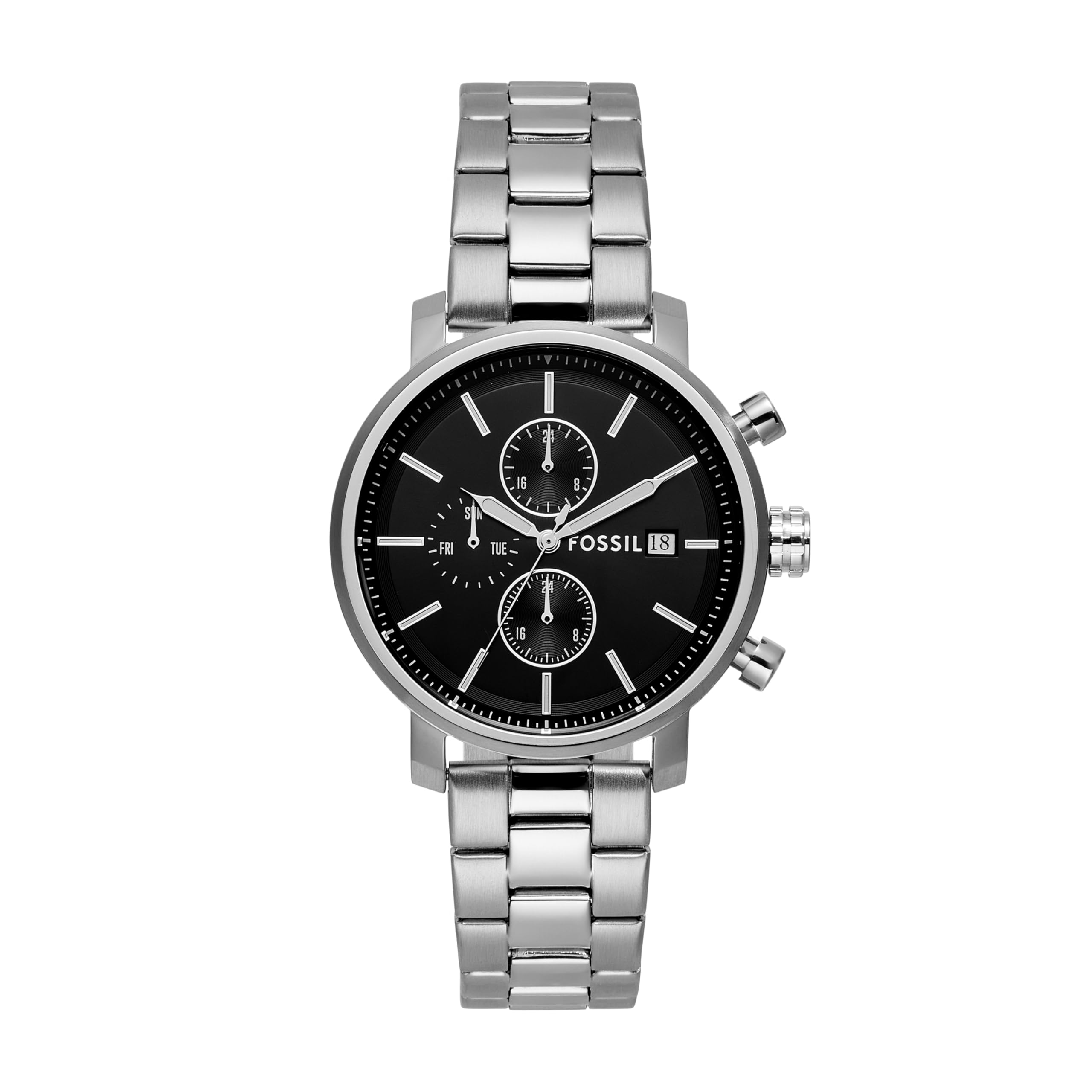 

[Fossil] Watch RHETT BQ2851 Men s Silver