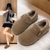 New All-inclusive Women's Autumn and Winter Shoes with Fleece for Warmth, One-step Lazy Shoes and Cotton Shoes