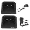 Talkabout Radio Charger Rapid Heat Dissipation Desktop Battery Charging Dock Cradle for  A25NE A