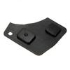 Black 2 Buttons Key Leather Remote Key Accesso Fob Repair Kit Switch Rubber Pad for Toyota