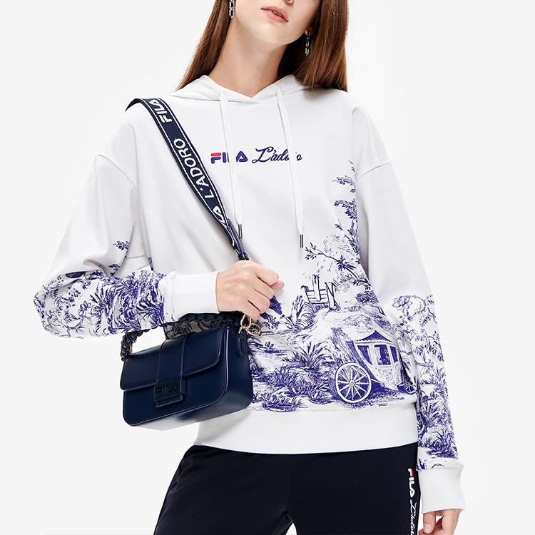 New FILA Sweatshirt Fall Women's All Over Print F11W238202F-ZA