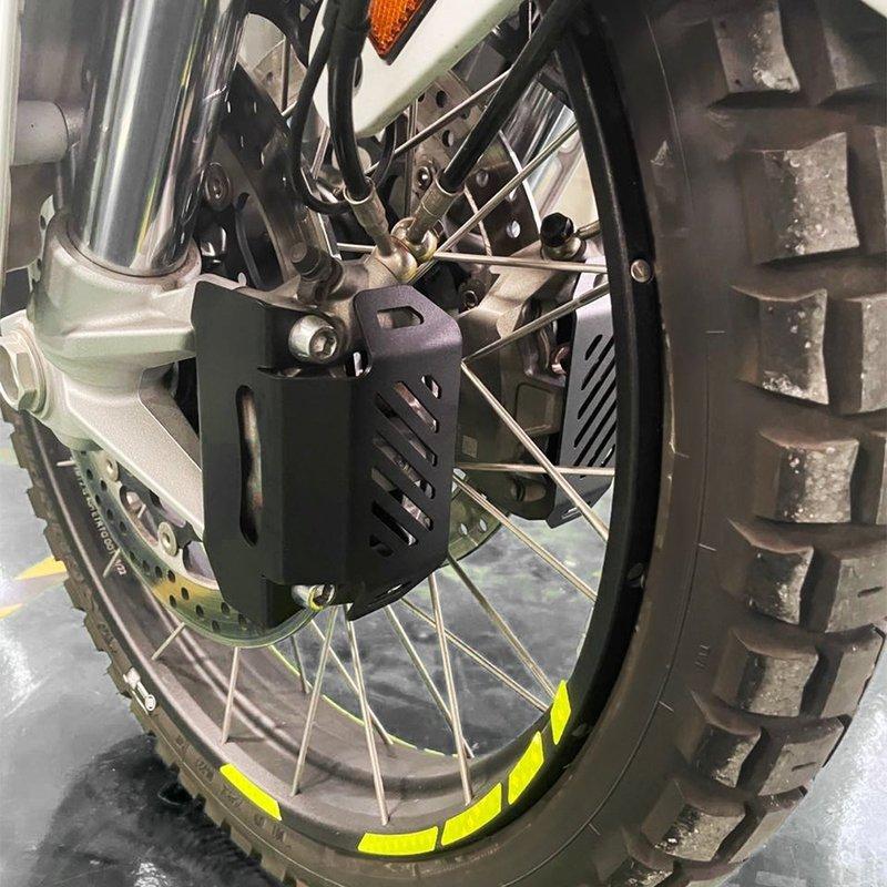 1 Pair Motorcycle Front Brake Caliper Cover Guard Protection CNC Black Accessories For Ducati DesertX Desert X