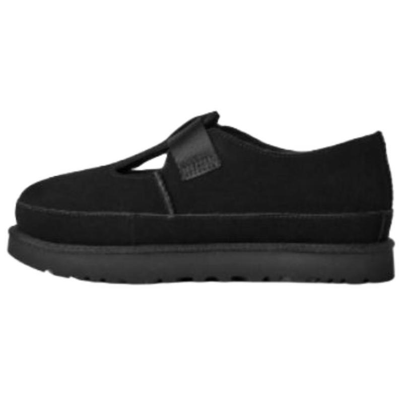 UGG Golden Family Platform Mary Jane Shoes Women s Black Sneakers 1171506-BLK 39 чёрный