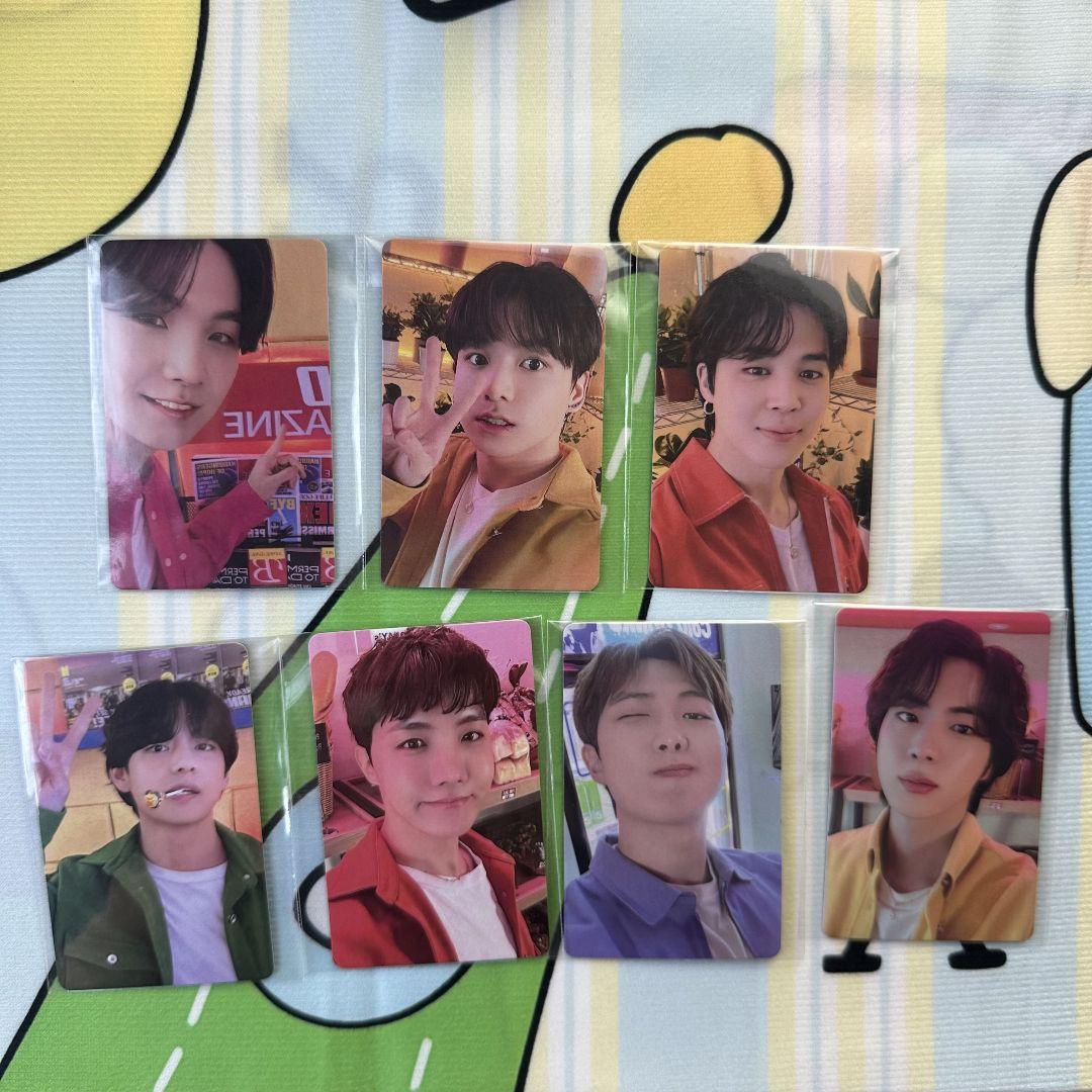 

[Б/У] BTS PTD Бонусные торговые карточки по предзаказу - всего 7 карточек