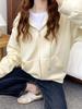 Autumn Winter New Fleece Hooded Red Sweatshirt Women's European Style Special Edition Top Coat