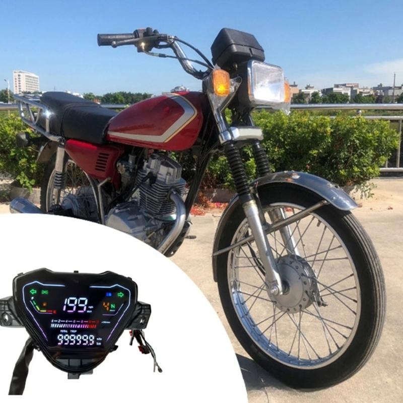 IP67 Waterproof Motorcycle Digital Speedometer Odometer With High Accuracy Sensor And ABS Housing for Riding Road Safety