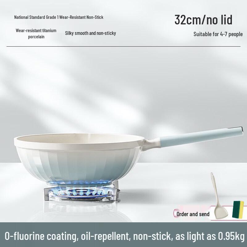 Star Titanium Ceramic Non-stick Wok