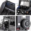 1:Model auta Benz Unimog v měřítku 28, Autíčko s tlakovým odléváním, Otevřené dveře, Světlo a zvuk, Chlapci Hračky Děti Dospělí Dárky