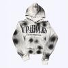 European and American 2025 American Graffiti Print Unisex Loose Casual Zipper Hoodie Trendy Brand