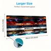 Supernatural Elements Large Size Mouse Pad Large Gaming Table Cushion Nonslip Laptop Tablet Big Mousepad Xxl Mat Mini Pc Playmat With Lock Edge