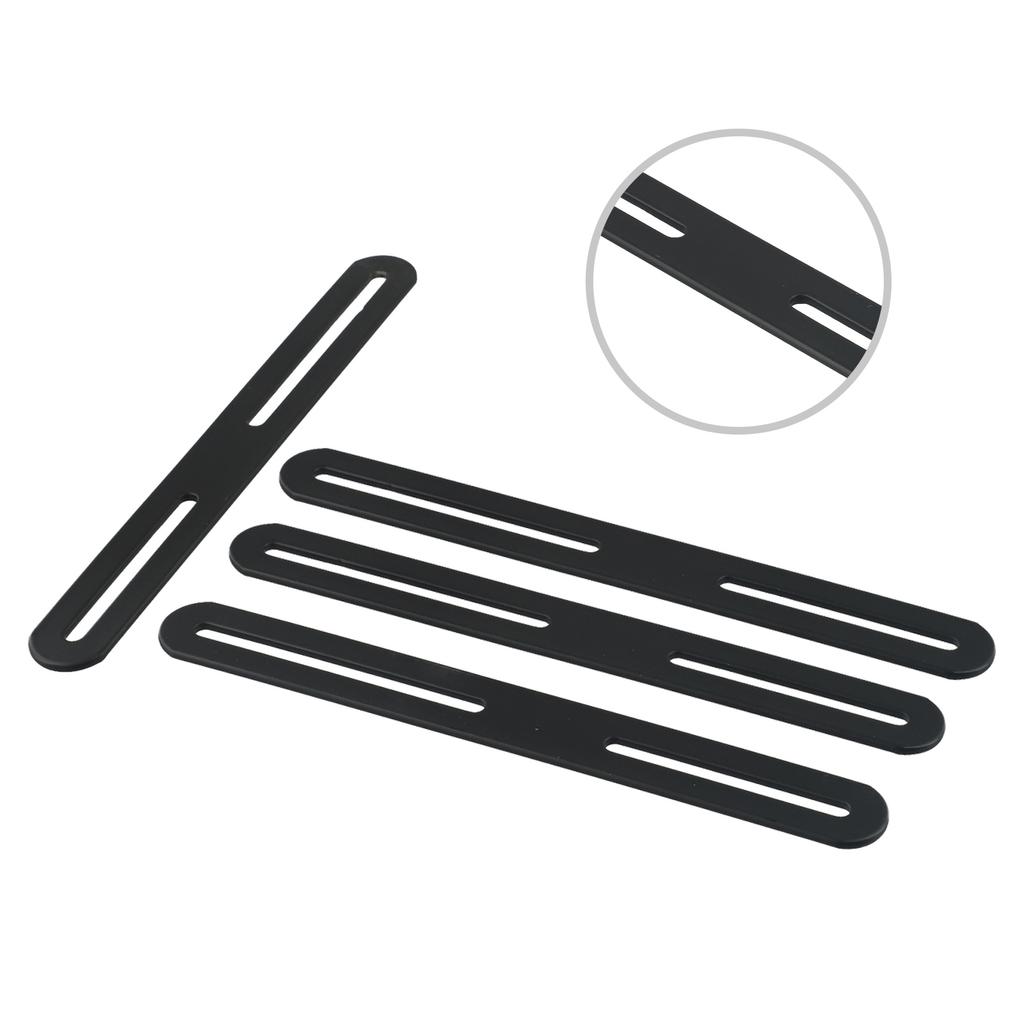 Corner Connector Furniture Brackets  Chair Drawer Flat Connector Stainless Steel Slotted Hole Perforated Plate Furniture Support