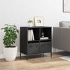 VidaXL Black Buffet 68x39x73.5 Cm Cold-Rolled Steel, Storage Furniture, Kitchen Storage Furniture, Furniture 851358