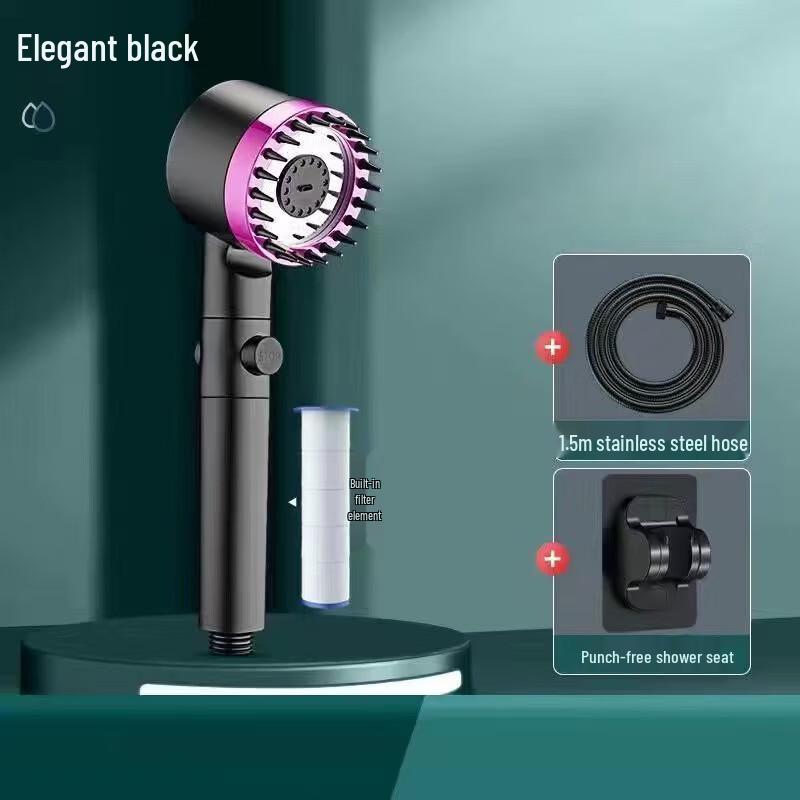 YIXI Pressurized Shower Head Set
