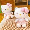 Hellokitty Plush Cat Doll Pink Student Kt Toy