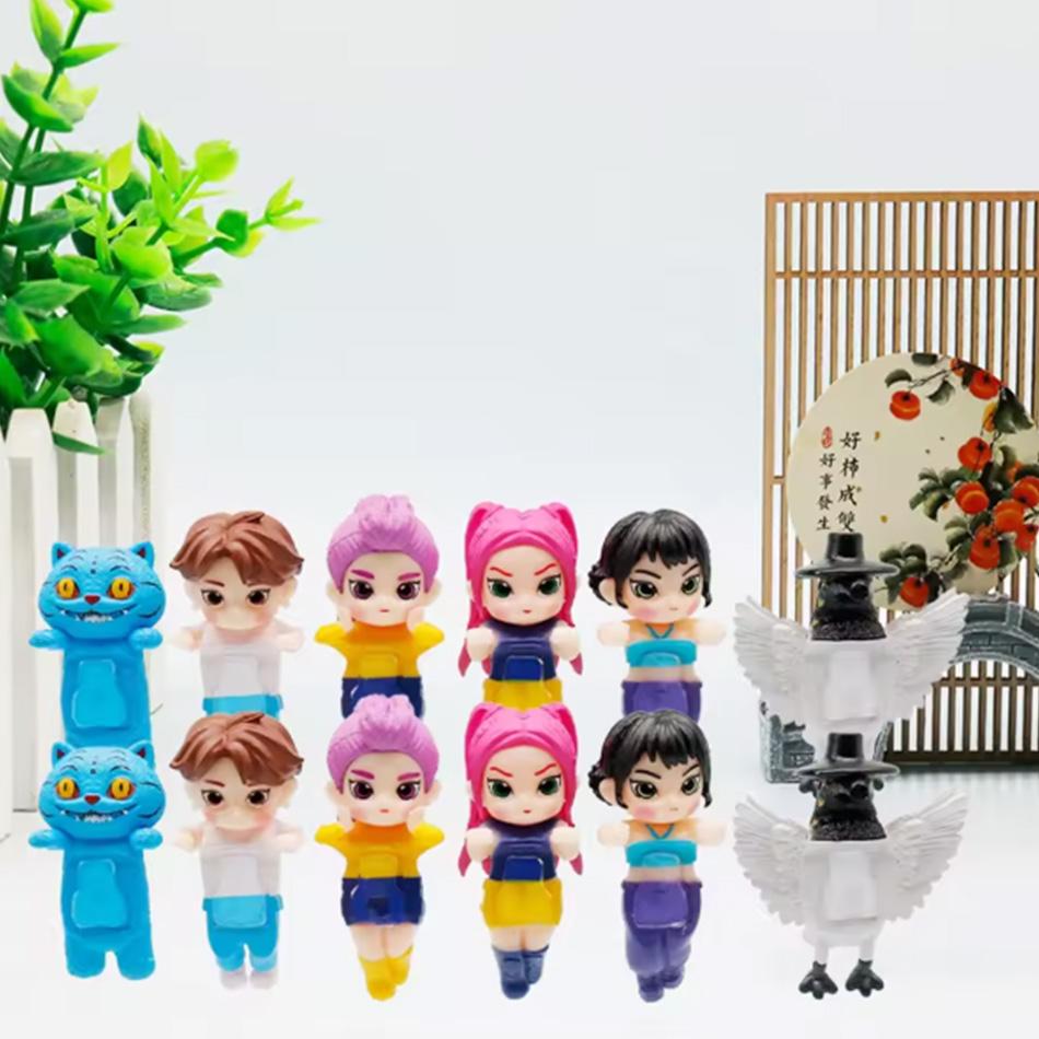 Anime Demon Hunters  Kpop Collectible PVC Mini Figurines Mystery Box Decorative Doll Models for Fans Pretty And Unique