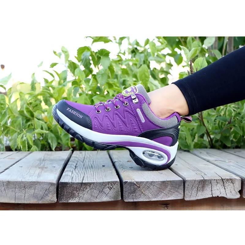 Women Sports Shoes Platform Sneakers Fashion Outdoor Hiking Non Slip Casual Shoes Low Running Shoes Women Footwear
