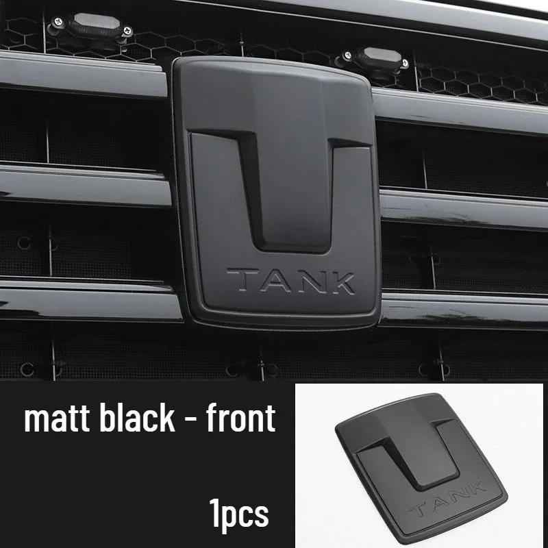 For TANK 300 Emblem Front Steering Wheel Car Wheel Sticker Badge Decals Trim Styling Accessories for Great Wall GWM WEY TANK 300
