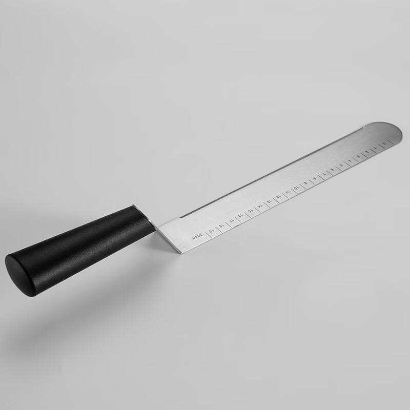 De'ou Starlight Curved Stainless Steel Cake Spatula