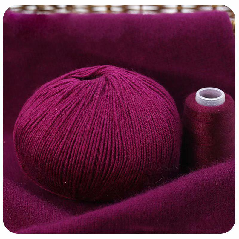 Cashmere Yarn Plush Mohair Knitting Thread Soft Baby Cotton Yarn For Cardigan Scarf Shawl Sweater Crochet DIY Handmade Yarn
