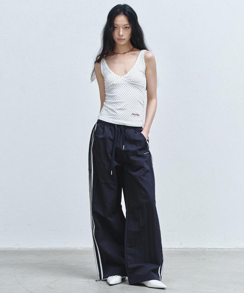 Nigaennikol Nylon Track Pants_Navy