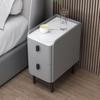 Modern Minimalist Sintered Stone Bedside Table