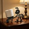 Roll Holder with Ant Design Decorative Toilet Paper Holder Lightweight PLA Paper Dispenser for Bathroom Accessory