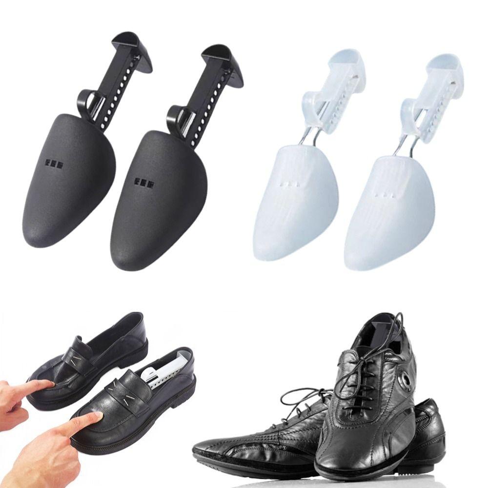 1 Pair Plastic Shoe Stretcher Durable Leather Boots Expander Holder Tree Shaper Rack For Men Women