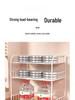 Multilayer Desktop Bookshelf and Organizer for Office, Dining, or Dorm Desk