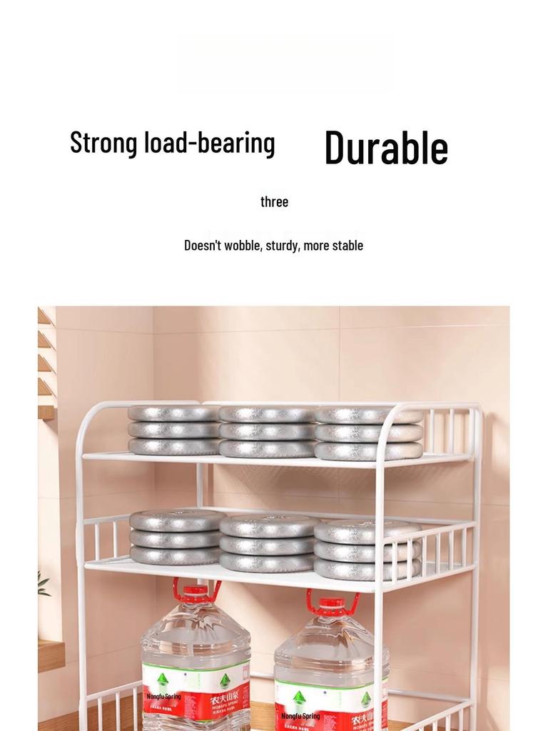 Multilayer Desktop Bookshelf and Organizer for Office, Dining, or Dorm Desk
