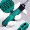 Steel Screwdriver With Industrial Magnetized Tip Flat & Slotted Bit  Screwdriver Multifunctional Magnetic Tool