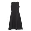 YOKOCHAN YCD-124-917 24Stainless Steel Black Scallop Flare Dress Dress 38 blackUsed