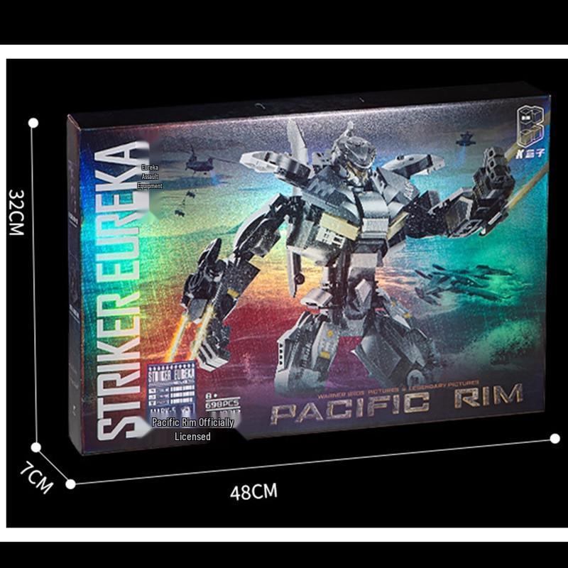 Genuine Pacific Rim Gipsy Danger Mecha Building Blocks Toy Compatible with Other Sets
