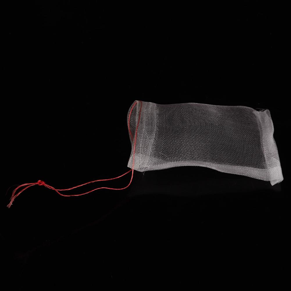 100pcs Plant Fruit   Bags,   Nylon Mesh Drawstring Bags for Tomatoes Grapes Apples, with Ventilated Design To Keep Out Birds