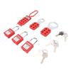 Lockout Tagout Kit Impact Resistant Anti Tampering Electrical Safety Lock Out Tag Out Kit