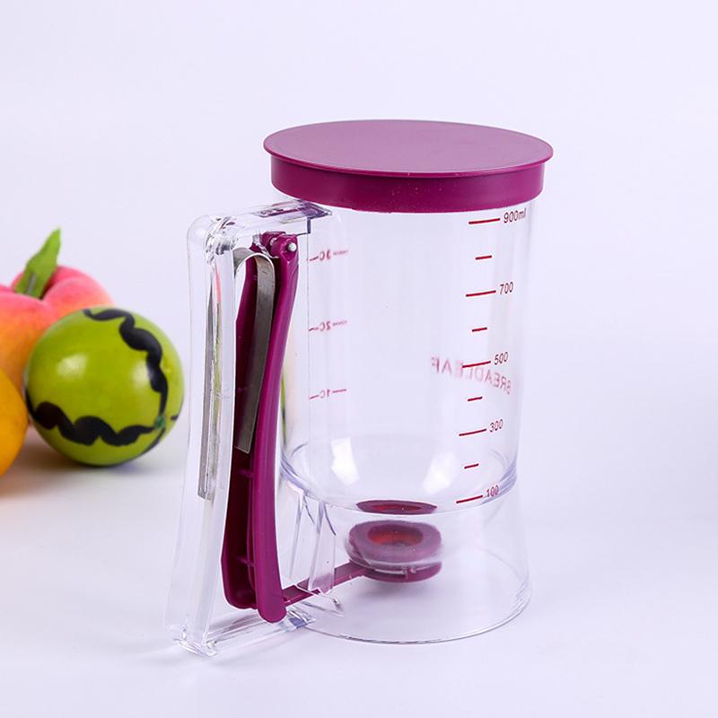 Pancake Cupcake Batter Dispenser For Cupcake Waffle Mixes Baking Dispenser Funnel Measuring Cup Kitchen Supplies