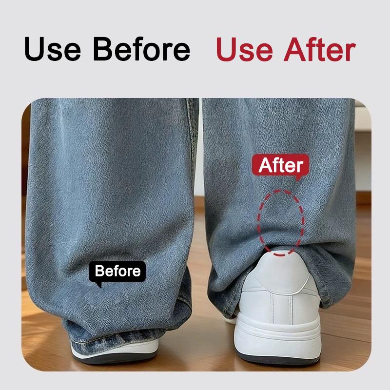 1/5/10/20Pcs Invisible Leg Shortening Clips Non-slip Pants Edge Clip Detachable Acrylic Buckle for Anti-drag Pants Hem Fixing