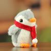 Adorable Penguin Plush Keychain Charm - Companion Cartoon Claw Machine Figure and Bag Accessory.