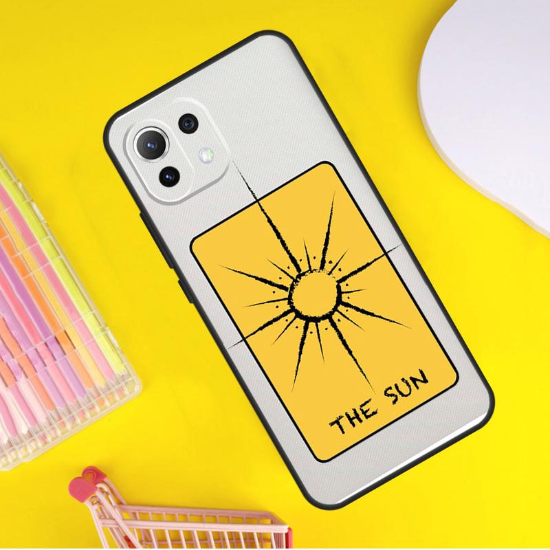 Tarot Card Astrology Sun Moon Lover Cover For Xiaomi 14 Ultra 13 11T 12T 13T 14T Pro POCO X6 X7 Pro X3 X5 F3 F5 F6 M6 Pro Case
