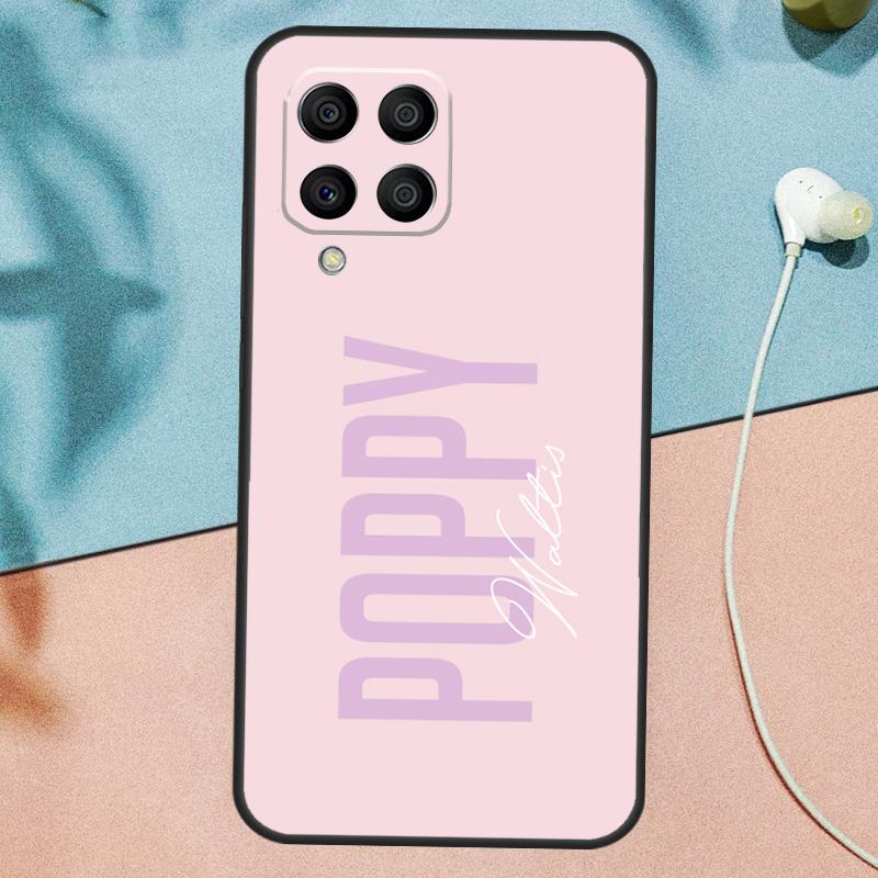 Personalised Pastel Custom Name For Samsung Galaxy M13 M23 M33 M53 M51 M21 M31s M30s M20 M14 M34 M54 M12 M32 M52 Case Funda