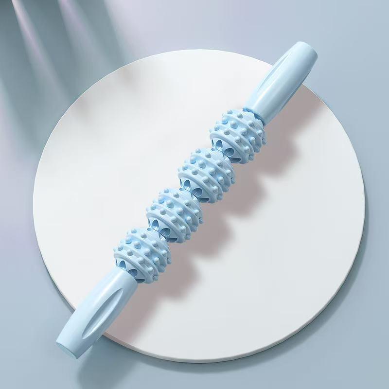 Twelve-Wheel Circular Massager: Clears Meridians, Relaxes Leg Muscles, Enhances Leg Beauty with Roller Massage