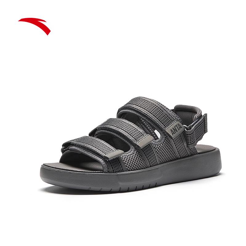 Anta Men's Breathable Non-slip Velcro Casual Sandals
