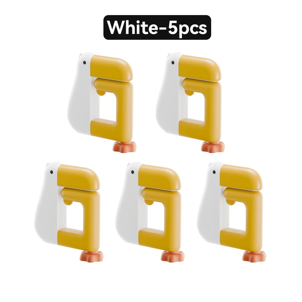 Thinking Duck Portable Hook Hanging Decor Table Wallet Bag Hook Wall Hanger Bracket Handbag Non Punching Student Office Supplies