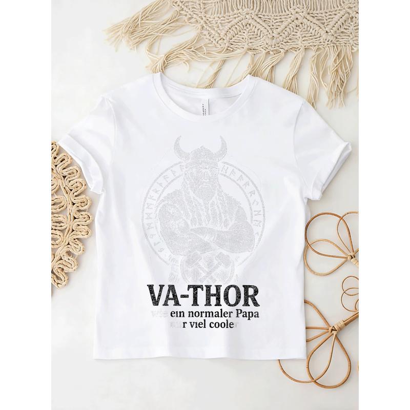 Papa Geschenk Dad T-Shirt Vatertag Shirt Herren Lustiges Dad T-Shirt für Männer Frauen Unisex Ganzjahres-T-Shirt