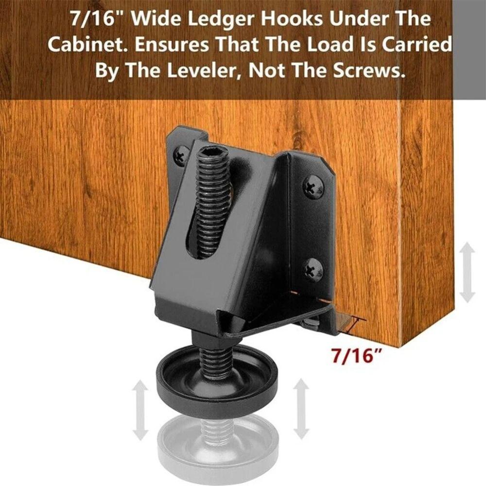 Anti-Slip Leveling Foot Adjustable Anti-Slip Pad Adjustable Wardrobe Feet  Uneven Floors