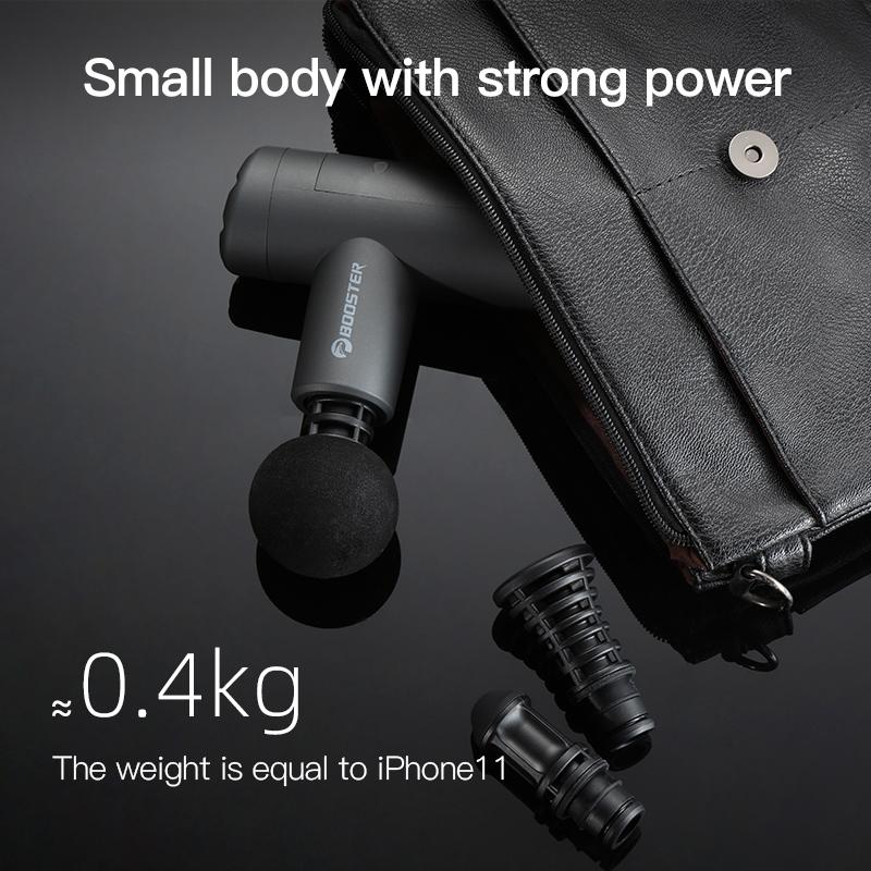Booster Mini X Massage Gun Percussion Therapy For Back Neck Pain Relief Portable Muscle Massager