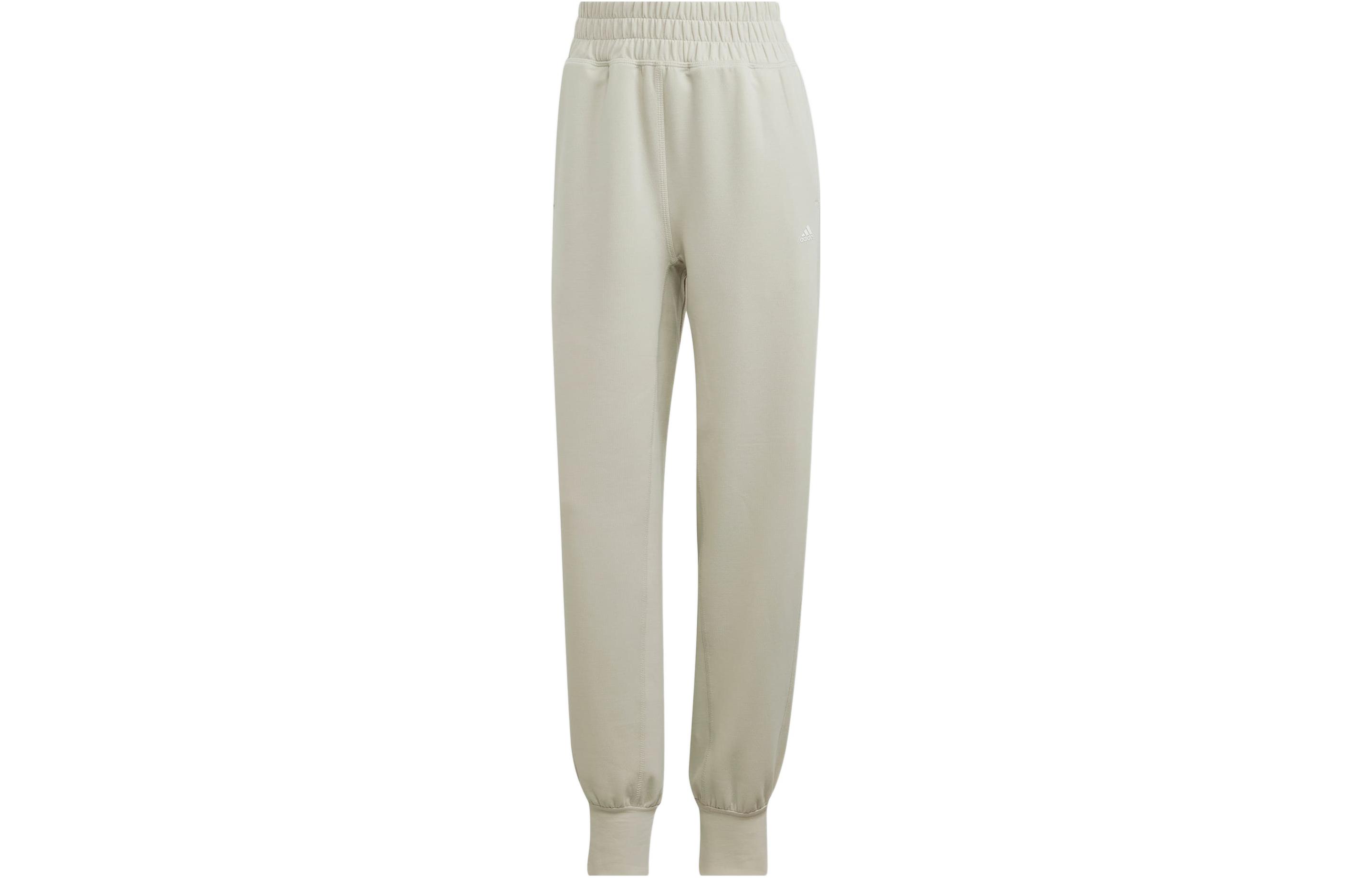 

Adidas Knitted Sweatpants Women s White Moderate Cuffed Pants HK2364 M