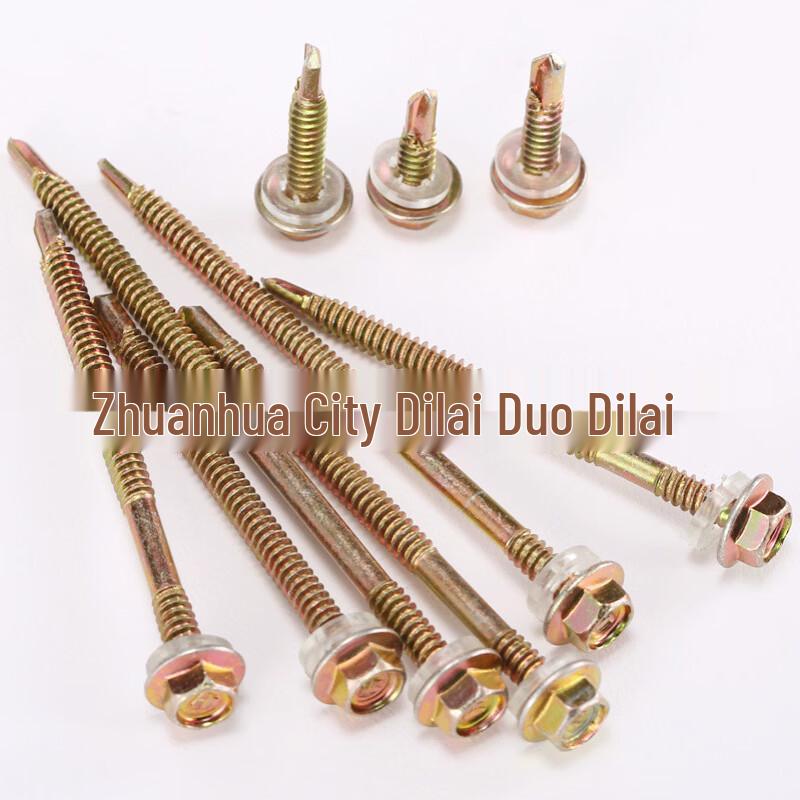 ZISIZ Hex Head Self-Drilling Screws